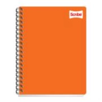 Cuaderno profesional scribe clasico raya espiral doble 200 hojas