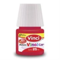Pintura cartel vinci 25 ml carmin - 55 caja c/10 piezas