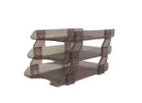 Charola sablon triple carta humo