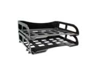 Charola sablon 2825ne oficio negra entrada lateral c/2