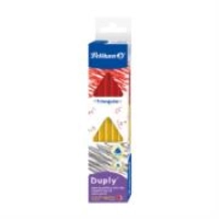 Lápiz pelikan duply triangular c/10 pzas