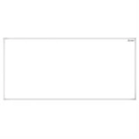 Pintarrón alfra escolar metálico blanco 120x240cm