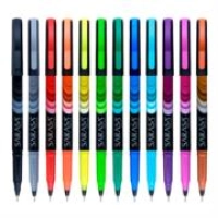 Marcador zebra sarasa porous punto fino 0.8mm colores surtidos estuche c/12 pzas