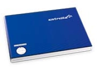 Cuaderno estrella engrapado italiana c/aleman 100 hjs