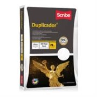 Papel cortado scribe duplicador 99% de blancura 78gr oficio c/5000 hojas