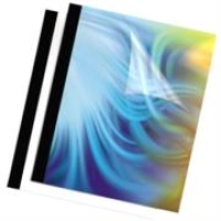 Cubierta fellowes térmica para encuadernación 3/4 cap 121-180hojas c/10