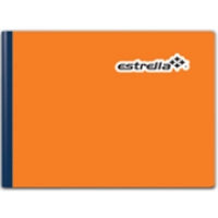 Cuaderno estrella cosido italiana c7 100 hojas