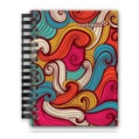 Libreta estrella 1/8 espiral doble wire-o pasta suave 100hjs