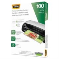 Cubierta fellowes para laminadora t/carta 5 micras c/100 piezas