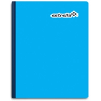 Cuaderno estrella profesional doble raya cosido c/100 hojas
