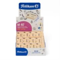 Goma pelikan de migajón m-40 caja c/40 pzas