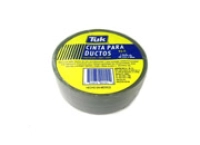 Cinta tuk adhesiva 93t 48x50 ductos color gris plata pza