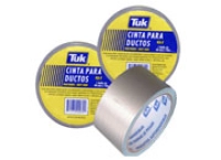 Cinta tuk adhesiva 93t 48x10 ductos color gris plata pza
