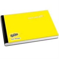 Cuaderno estrella cosido italiana c/aleman  100 hoja