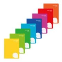 Cuaderno profesional estrella star kid blanco 100 hojas portada lisa