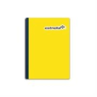 Cuaderno cosido f.francesa estrella 100h raya 15.5x20.5 cms