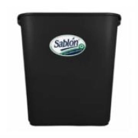 Cesto jumbo sablon color negro 8025 con asas