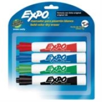 Marcador sanford expo 83074 c/4 cincel pizarron blanco