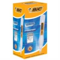Corrector líquido bic shake n squeeze tipo pluma 8ml c/12 pzas