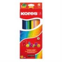 Colores triangulares kores 3mm estuche c/12 Colores triangulares kores 3mm estuche c/12