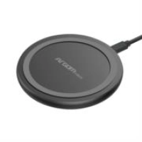 Cargador inalámbrico argomtech rápido 15w con certificación qi /fcc micro usb color negro Cargador inalámbrico argomtech rápido 15w con certificación qi /fcc micro usb color negro