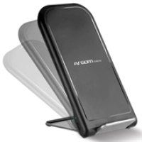 Cargador argomtech convertible inalambrico 10 w carga rápida bobinas duales micro-usb