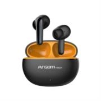 Audifonos argomtech inalámbricos skeipods e20 control táctil resistente al agua color negro Audifonos argomtech inalámbricos skeipods e20 control táctil resistente al agua color negro