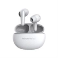Audifonos argomtech inalámbricos skeipods e20 control táctil resistente al agua color blanco Audifonos argomtech inalámbricos skeipods e20 control táctil resistente al agua color blanco