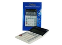 Calculadora celica semi escritorio 12 digitos sol/bat