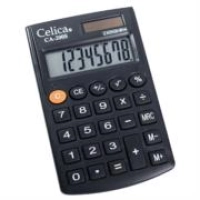 Calculadora celica bolsillo 8 digitos c/cartera