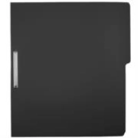 Carpeta pressboard kyma c/broche 8cm tamaño carta negro paquete c/5