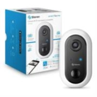 Cámara seguridad steren wi-fi fhd fija con batería recargable color blanco Cámara seguridad steren wi-fi fhd fija con batería recargable color blanco