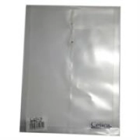 Sobre p/documentos celica t/carta c/hilo blanco c/12 piezas