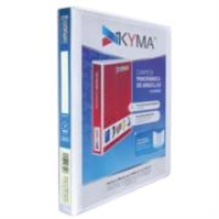 Carpeta panorámica kyma de vinil tamaño carta 1
