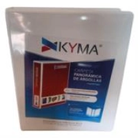 Carpeta panorámica kyma de vinil tamaño oficio 1 1/2