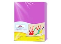 Papel cortado eurocolors carta purpura c/100