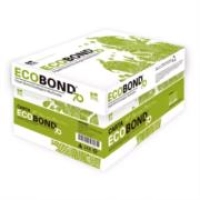 Papel cortado ecobond 70 carta 95% blancura 70 gr c/5000 hojas