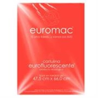 Cartulina euromac fluorescemte rojo 47.5x66cm  c/10 Cartulina euromac fluorescemte rojo 47.5x66cm  c/10