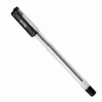 Bolígrafo samsill escolar tipo gel punto fino 0.7 mm color negro c/12