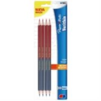 Lapiz bicolor berol verithin tarjeta c/4 pzas