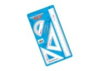 Equipo geometría baco nd-5050 mediano c-106 con regla de 30 cm