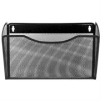 Revistero nextep de pared malla metalica c/3