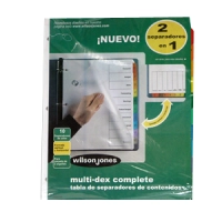 Separador acco 444 multidex basic 10 divisiones