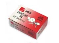 Chinches acco no.2 c/100