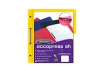 Carpeta acco press mc p4563 oficio amarillo c/10