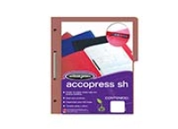 Carpeta acco press oficio caoba c/10