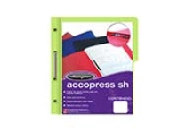 Carpeta acco press p4569 mc oficio verde claro c/10