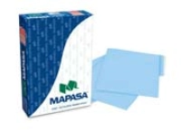 Folders mapasa azul oficio c/100