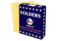 Folder nassa premium carta canario c/100 piezas