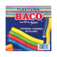 Plastilina baco barritas c/10